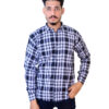 Check Shirt Mens, - Image 2