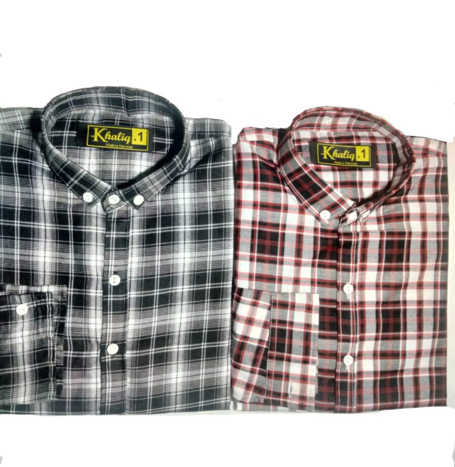 2 Check Shirts Men,